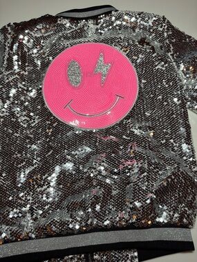 Lola and the Boys Sequin Jacket